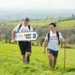 Cha-cha the Camino for CRY with Aidan O'Mahony! Five time All-Ireland winner and the country's first winner of Dancing With The Stars, Aidan O’Mahony, is calling on the public to join him in walking the Camino de Santiago to raise vital funds for Cardiac Risk in Young (CRY) Ireland to save young lives from Sudden Cardiac Death on 7-14th September. Pictured at the launch from left; are Liam Herlihy from CRY and Aidan O' Mahony. To find out how you can join Aidan on the Camino see cry.ie. Pic: Pauline Dennigan