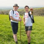 Cha-cha the Camino for CRY with Aidan O'Mahony! Five time All-Ireland winner and the country's first winner of Dancing With The Stars, Aidan O’Mahony, is calling on the public to join him in walking the Camino de Santiago to raise vital funds for Cardiac Risk in Young (CRY) Ireland to save young lives from Sudden Cardiac Death on 7-14th September. Pictured at the launch from left; are Liam Herlihy from CRY and Aidan O' Mahony. To find out how you can join Aidan on the Camino see cry.ie. Pic: Pauline Dennigan