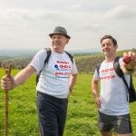 Cha-cha the Camino for CRY with Aidan O'Mahony! Five time All-Ireland winner and the country's first winner of Dancing With The Stars, Aidan O’Mahony, is calling on the public to join him in walking the Camino de Santiago to raise vital funds for Cardiac Risk in Young (CRY) Ireland to save young lives from Sudden Cardiac Death on 7-14th September. Pictured at the launch from left; are Liam Herlihy from CRY and Aidan O' Mahony. To find out how you can join Aidan on the Camino see cry.ie. Pic: Pauline Dennigan