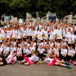 Daniella Moyles warming up for the Womens Mini Marathon which she ran in aid of Cardiac Risk in the Young (CRY). The Irish charity, which was set up in 2002 to prevent sudden cardiac death in young people and to raise awareness of heart conditions which can lead to SCD. Money raised by supporters at the mini marathon will go towards the free service provided at the CRYP Centre in Tallaght Hospital. www.cry.ie.
Press Release.
Monday, June 2nd 2014.
Model Daniella Moyles leads the charge as 200 Women run, walk and crawl over the finish line run for CRY Ireland!
Top model and broadcaster Daniella Moyle was joined by more than 200 supporters of CRY (Cardiac Risk in the Young) today at the Flora Womens Mini Marathon.
Daniella, has been a strong supporter and an ambassador for Cry for the last number of years and has been training for the marathon for the last four months.
CRY is an Irish registered charity, which was founded in 2002. Funds raised today will be used by the charity to support families who have lost a relative to sudden cardiac death (SCD) and to raise awareness of the conditions that cause it.
As the charitys biggest fundraiser, monies raised will also be used to fund the activities of the Centre for Cardiac Risk in Younger Persons (CRYP) in Tallaght Hospital which provides comprehensive cardiac evaluation of those who may be at risk from SCD either because of family history or worrying symptoms.
Speaking before the race Daniella said: Im really proud to be an ambassador for CRY. It is a fantastic charity which funds an amazing service out in Tallaght Hospital. Any funds raised today go directly towards providing free screening for anyone with worrying symptoms and towards counselling for those who have been affected by SCD.
Ive been training for a few months now and hope to finish the marathon in a respectable time!
Many of the women who took part today on behalf of CRY have been affected by the Sudden Cardiac Deat